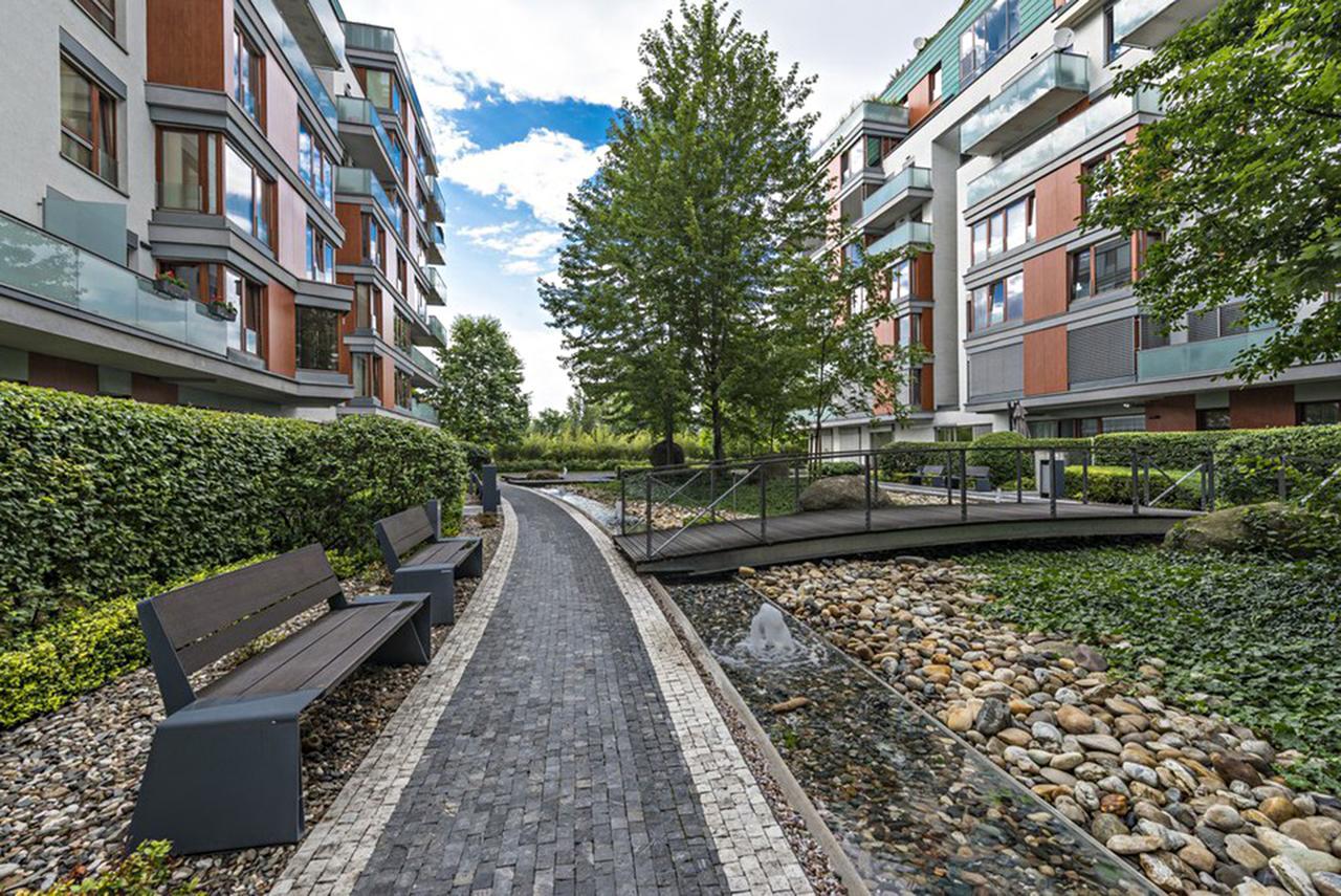 Luxury Apartment River Diamond Residence Prag Eksteriør billede