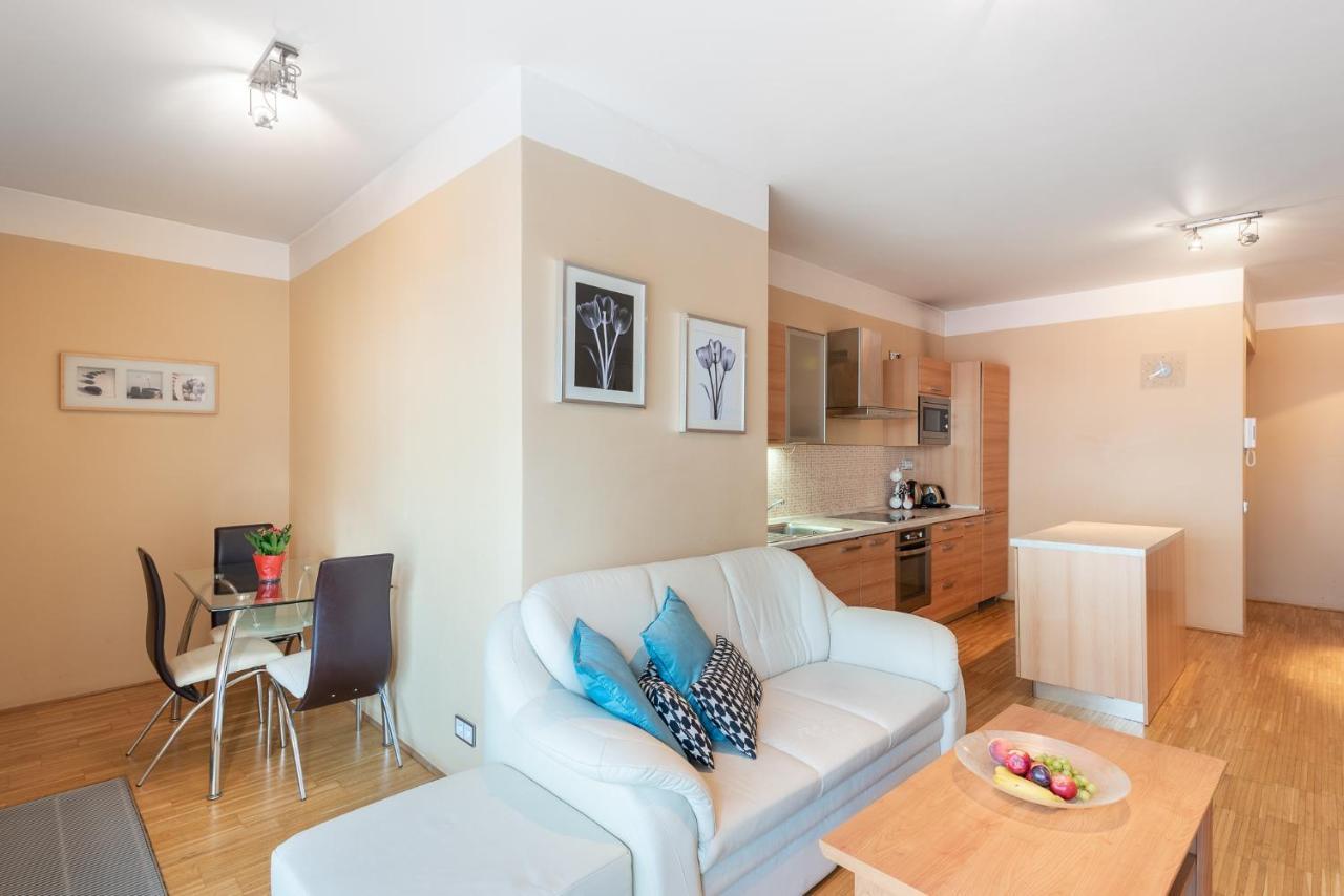 Luxury Apartment River Diamond Residence Prag Eksteriør billede
