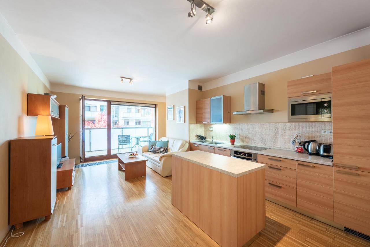 Luxury Apartment River Diamond Residence Prag Eksteriør billede