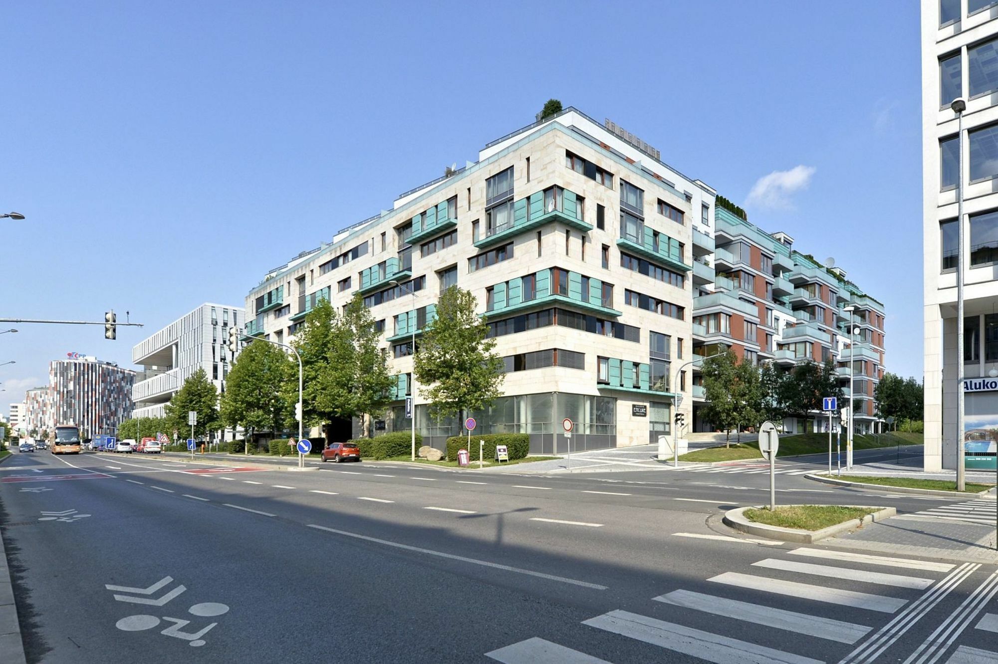 Luxury Apartment River Diamond Residence Prag Eksteriør billede